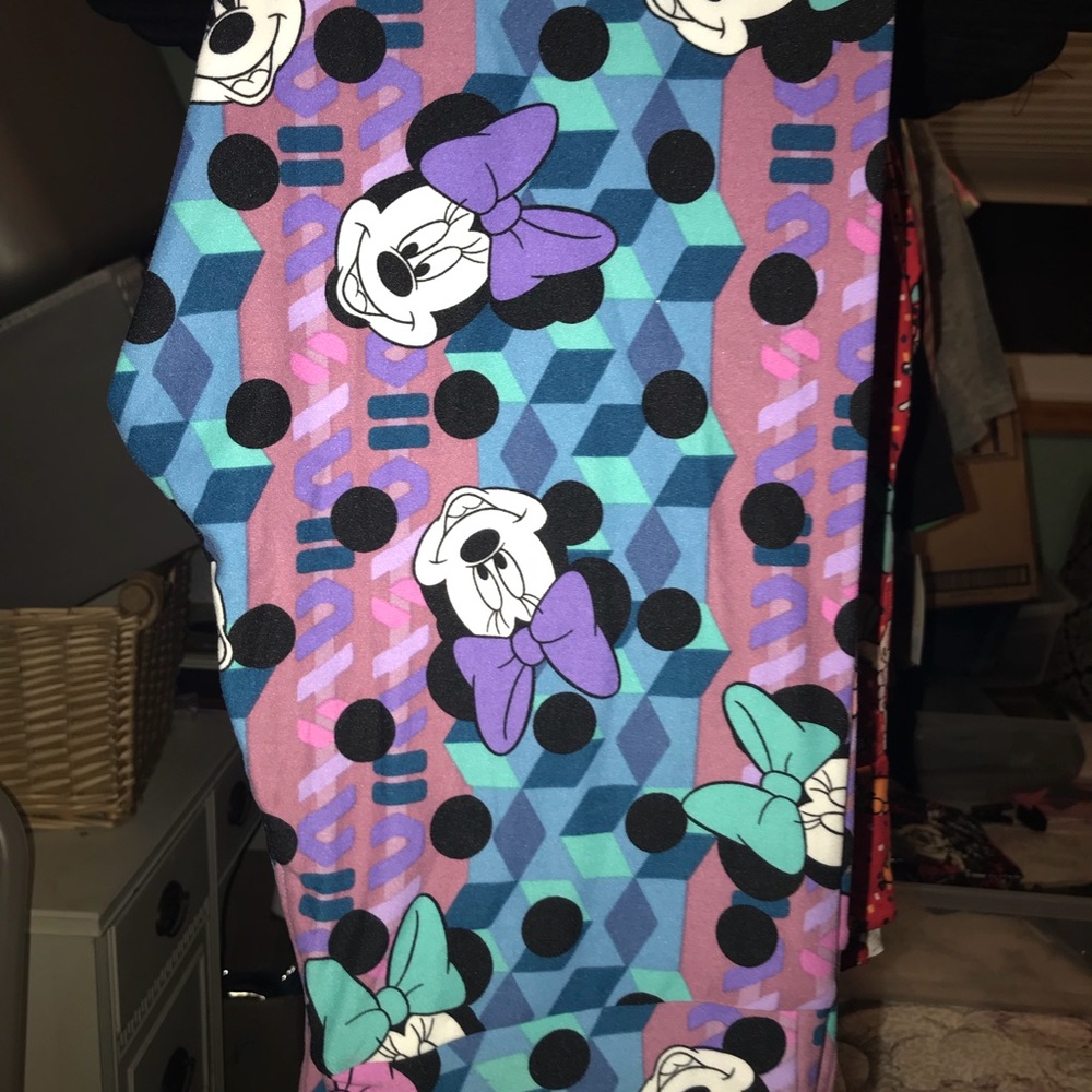 OS LuLaRoe Disney Minnie Leggings